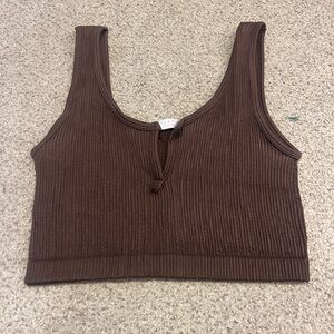 SHEIN brown tank